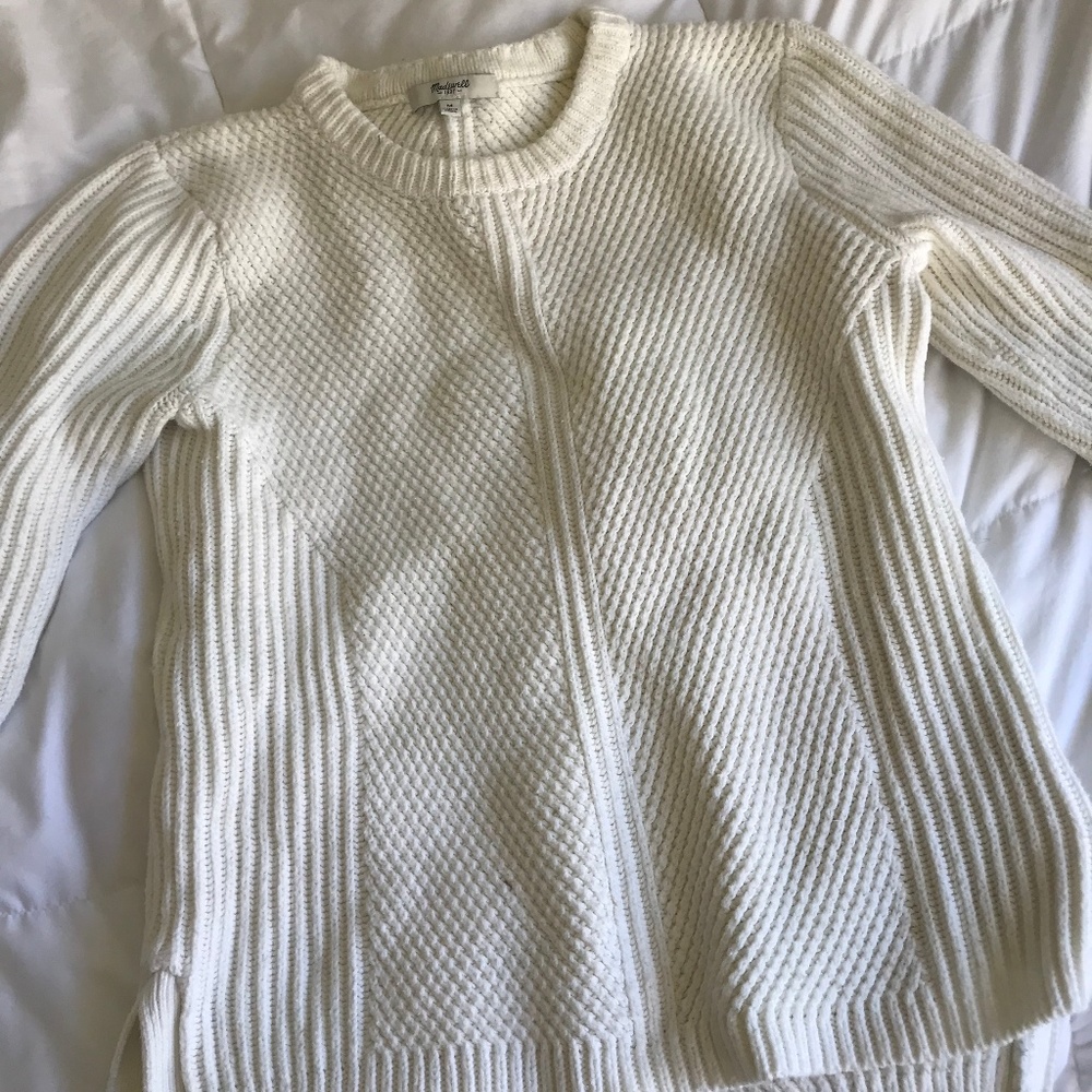 Madewell woven sweater size medium/small!